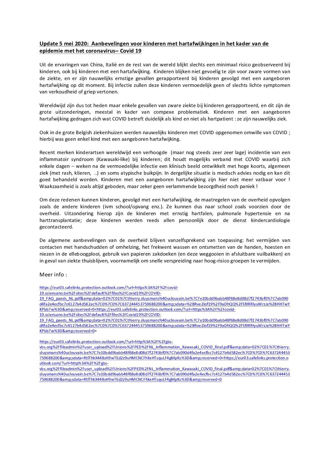 Update 5 mei 2020 non signé NL